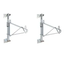 Metro SW51C Wall Mount End Unit Kit, Supports One 24" Shelf Level