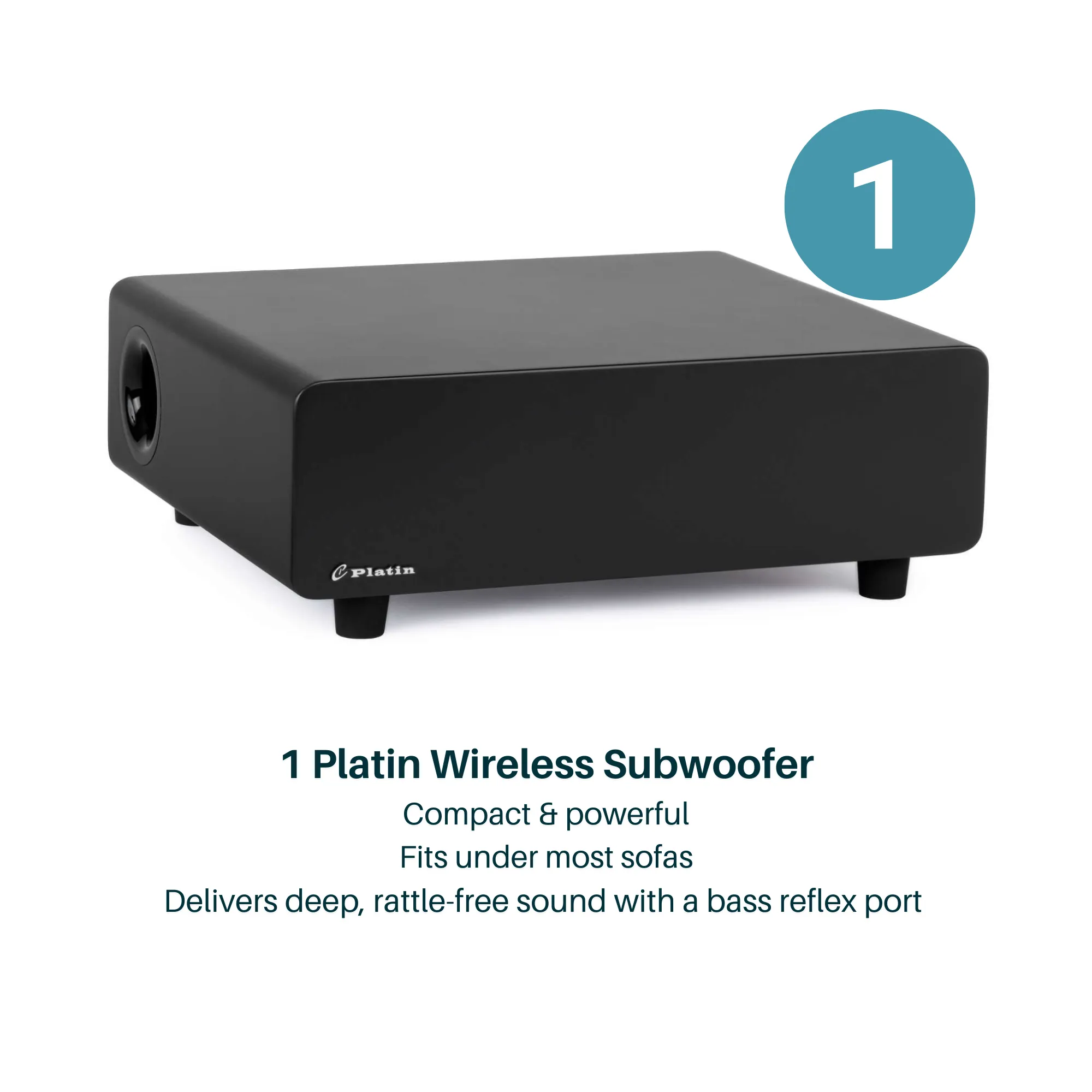 Milan 5.1.4 Soundbar   Speaker Stands