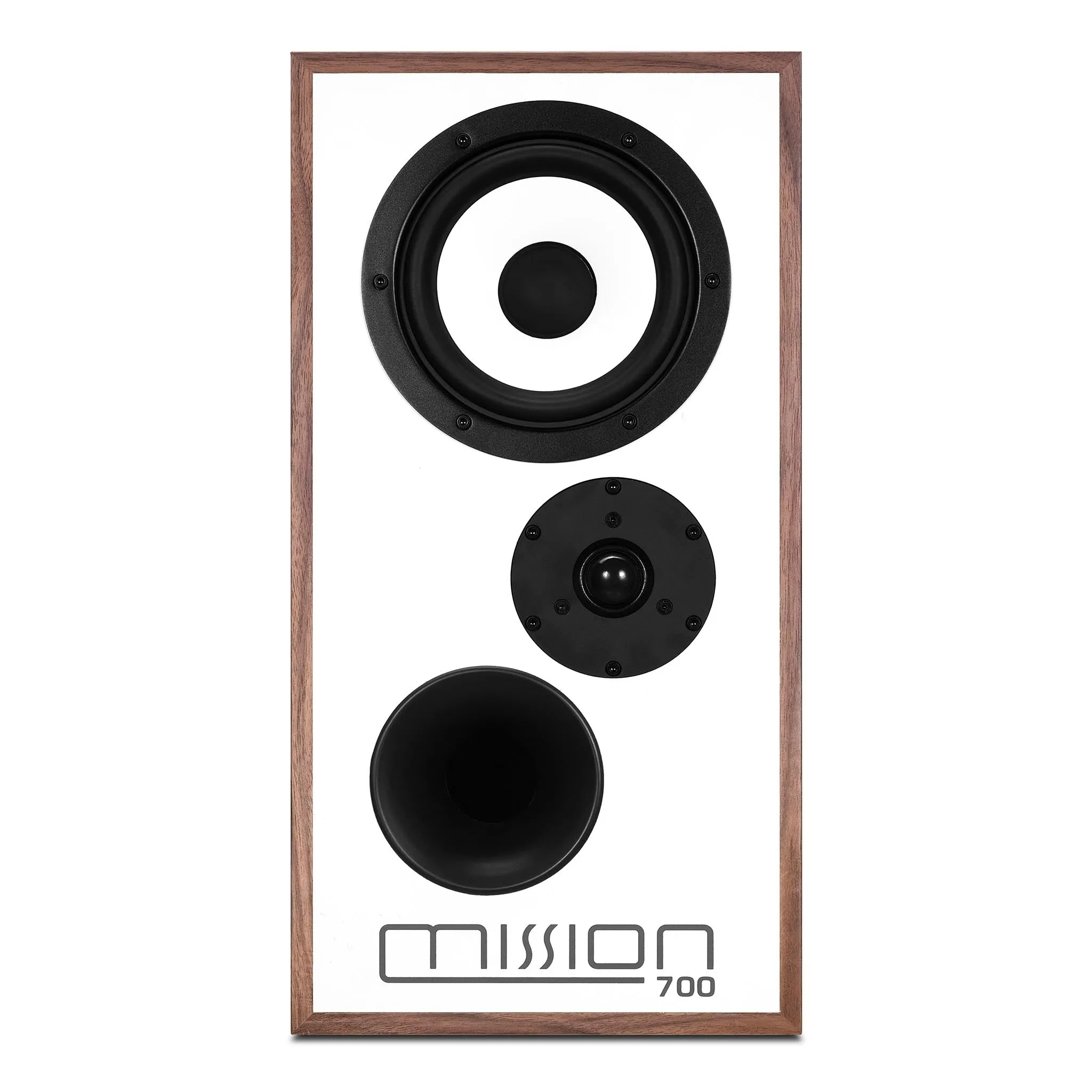 **Premium Mission 700 Bookshelf Loudspeakers with Elegant Stands (Pair)**