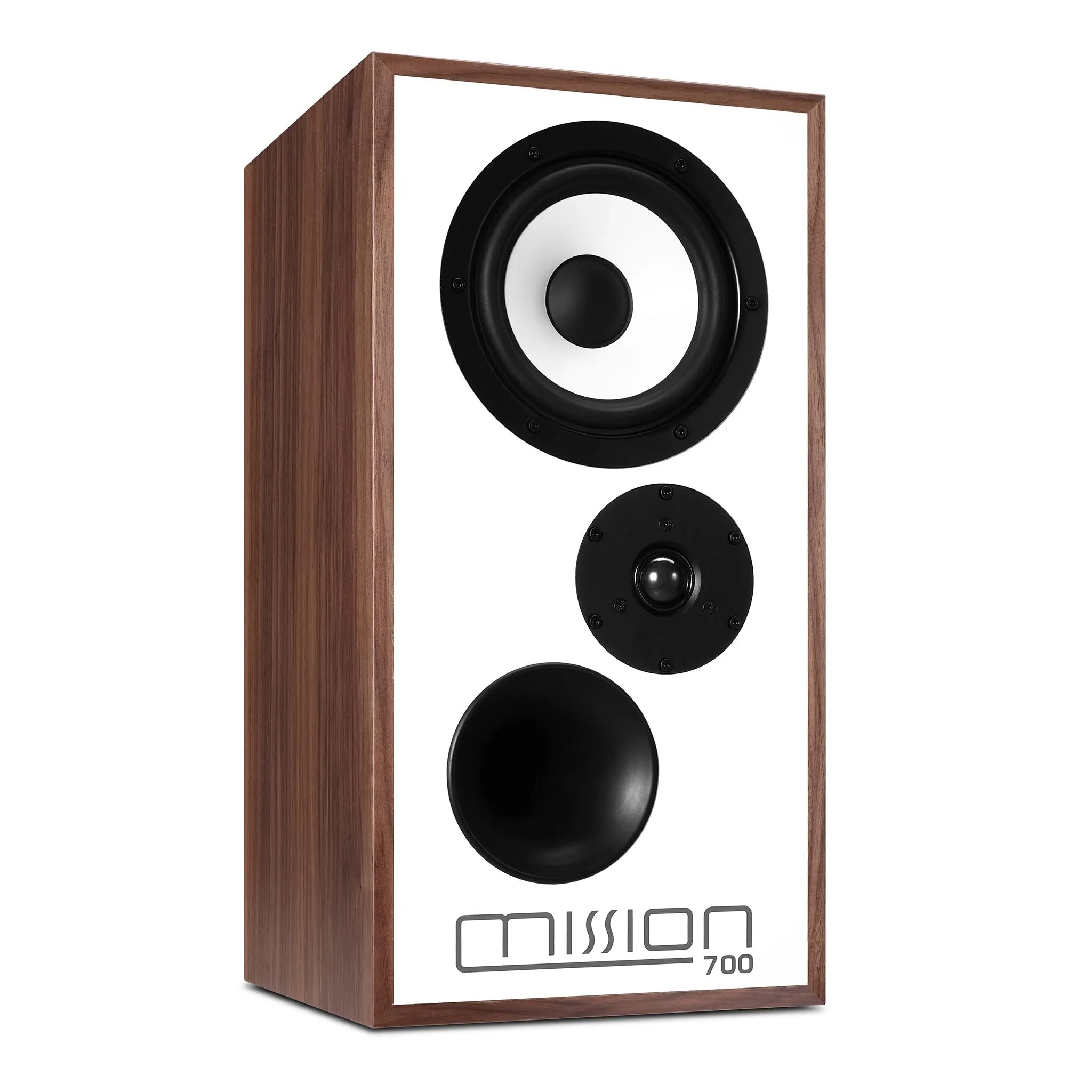 **Premium Mission 700 Bookshelf Loudspeakers with Elegant Stands (Pair)**
