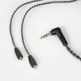 MMCX High-Fidelity Silver-Plated OFC Replacement Stereo Audio Cable (New Version)