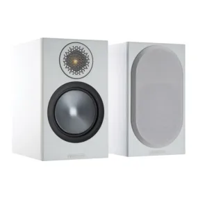 Monitor Audio Bronze 50 Bookshelf Speakers White Pair 6G including 5 Year Warranty