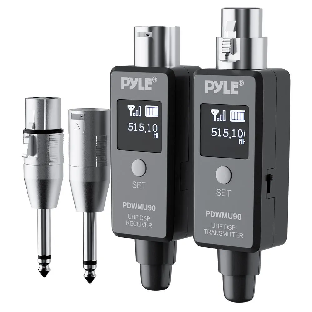 Multifunctional Uhf Wireless Adapter For Signal Transmission - 48K Uhf Digital And Usb Recharge Capable