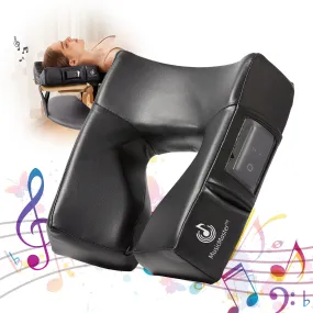 Music Master High Fidelity Sound Ergonomic Face Cradle Cushion - Black