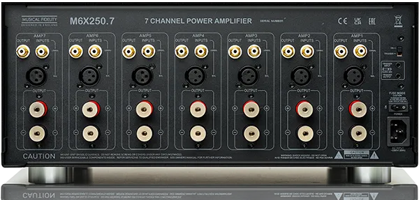 Musical Fidelity M6X 250.7 High-Performance 7-Channel Power Amplifier