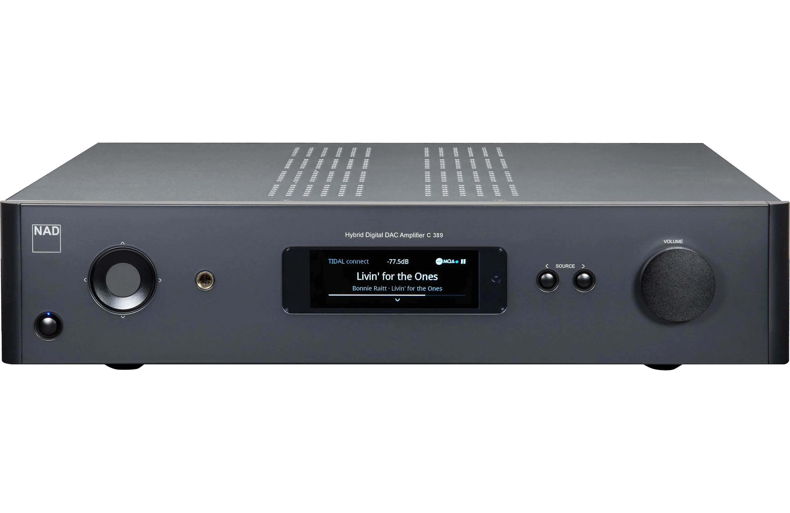 NAD Electronics C389 Hybrid Digital DAC Integrated Amplifier with Bluetooth Open Box