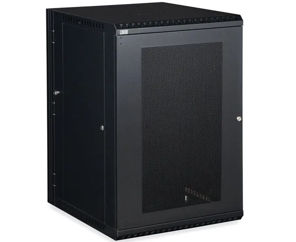 Network Rack, Swing-Out Wall Mount Enclosures, Vented Door
