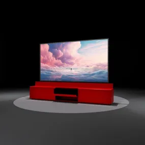 Newest VIVIDSTORM Bundle-Projector&Screen&Fully Concealed Motorised Laser TV Cabinet Paris