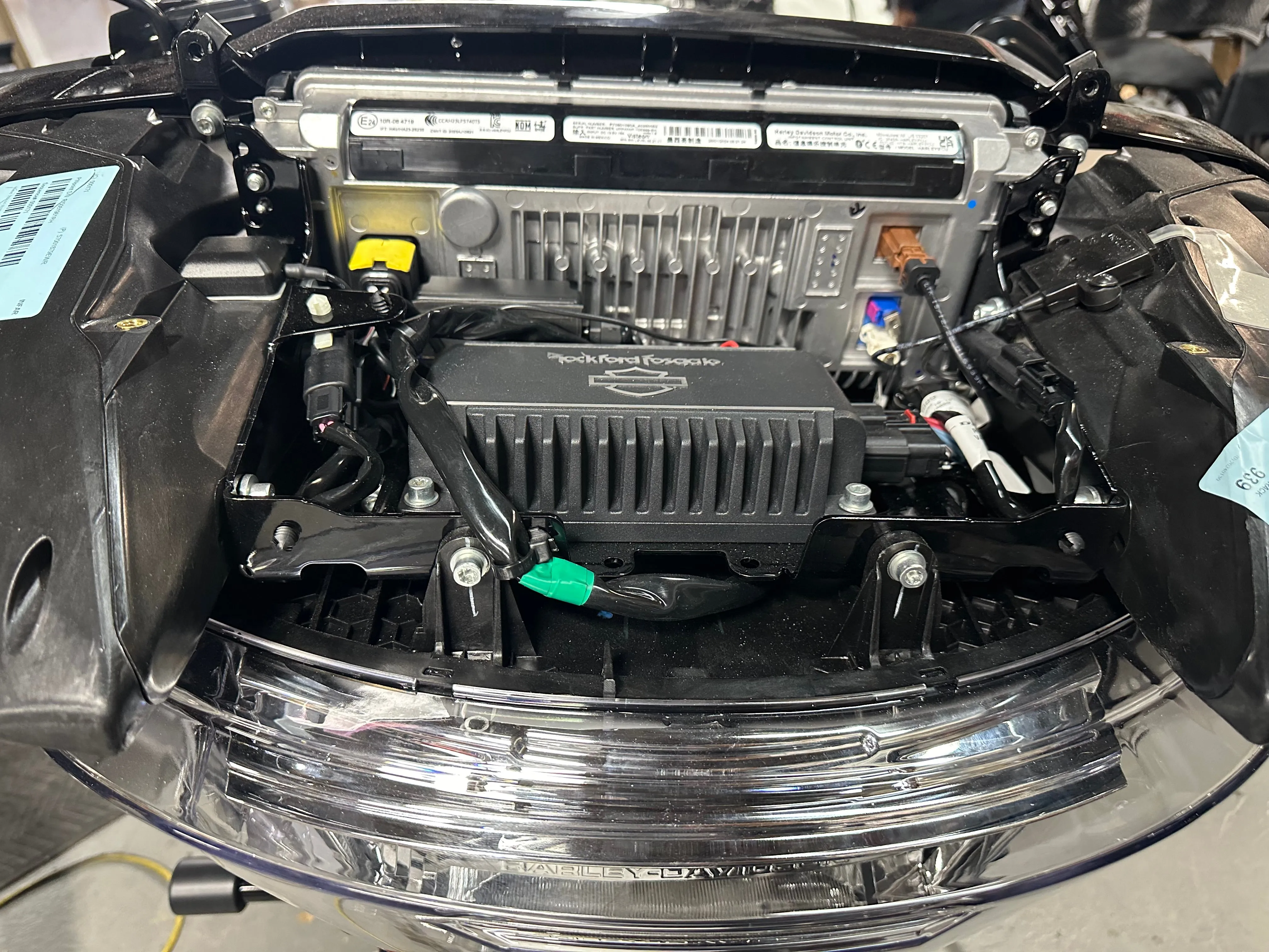 NVS AUDIO 2024 and up Plug and play  T harness to add dsp or amplifier 2025 /  2024 / 2023.5 Harley cvo (just the harness )