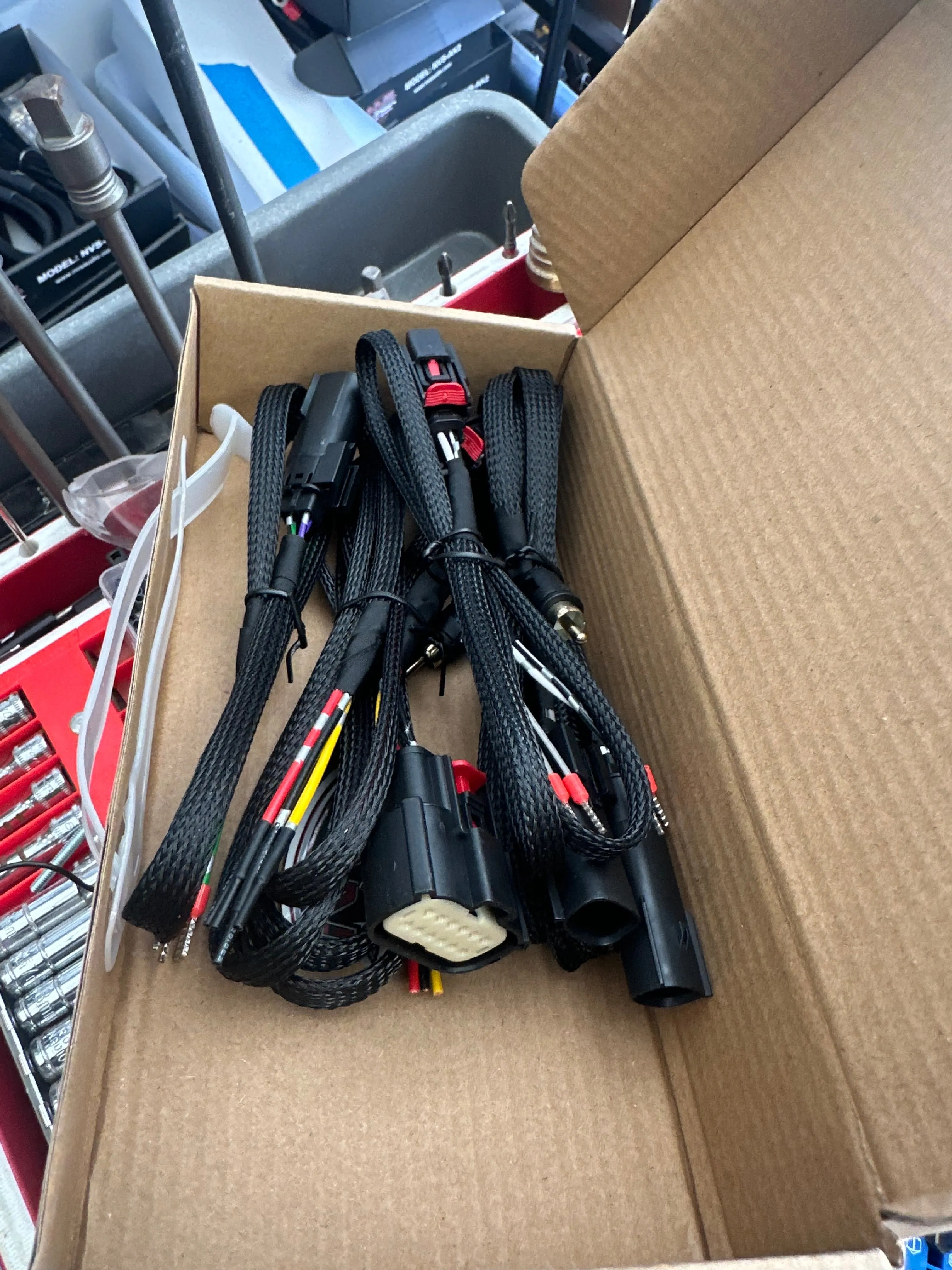 NVS AUDIO 2024 and up Plug and play  T harness to add dsp or amplifier 2025 /  2024 / 2023.5 Harley cvo (just the harness )