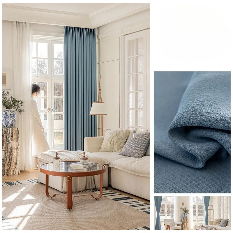 Octavia Chenille Minimalist Blackout Thermal Drape