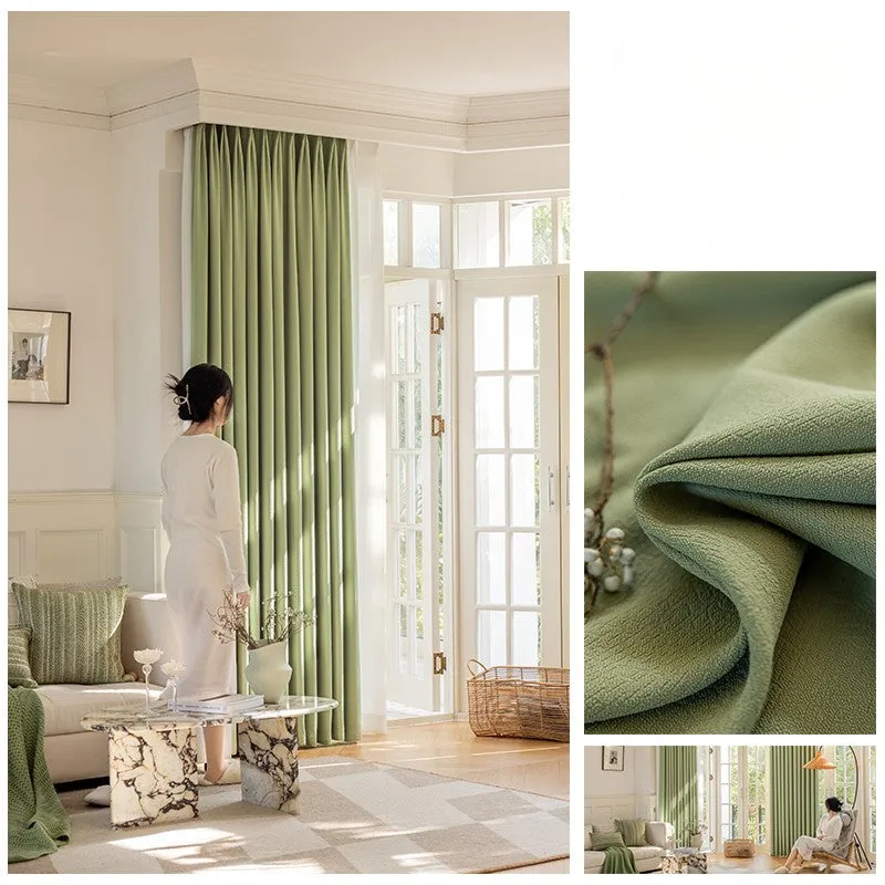 Octavia Chenille Minimalist Blackout Thermal Drape