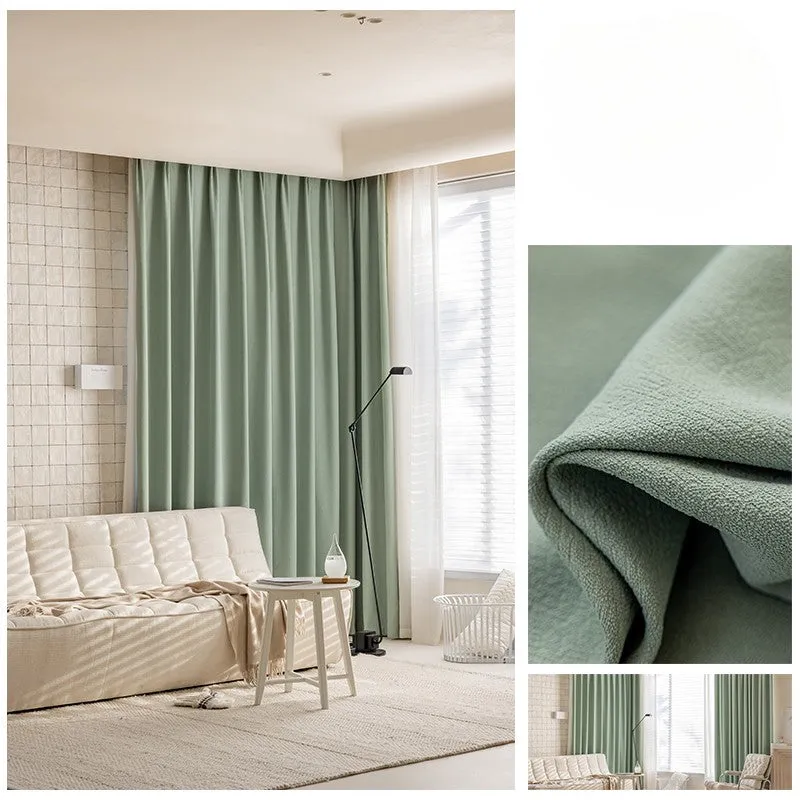 Octavia Chenille Minimalist Blackout Thermal Drape