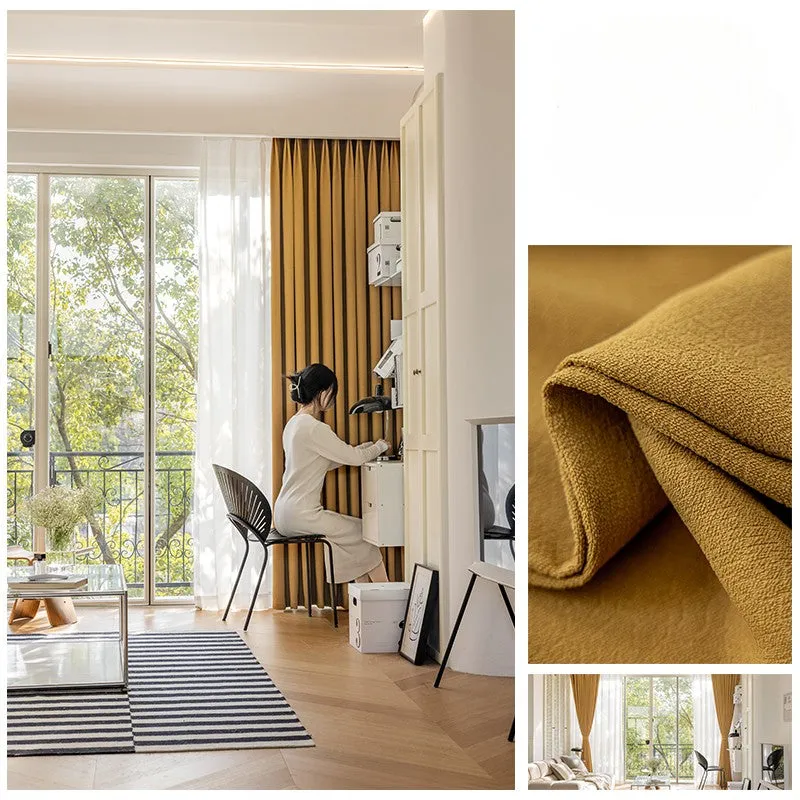 Octavia Chenille Minimalist Blackout Thermal Drape