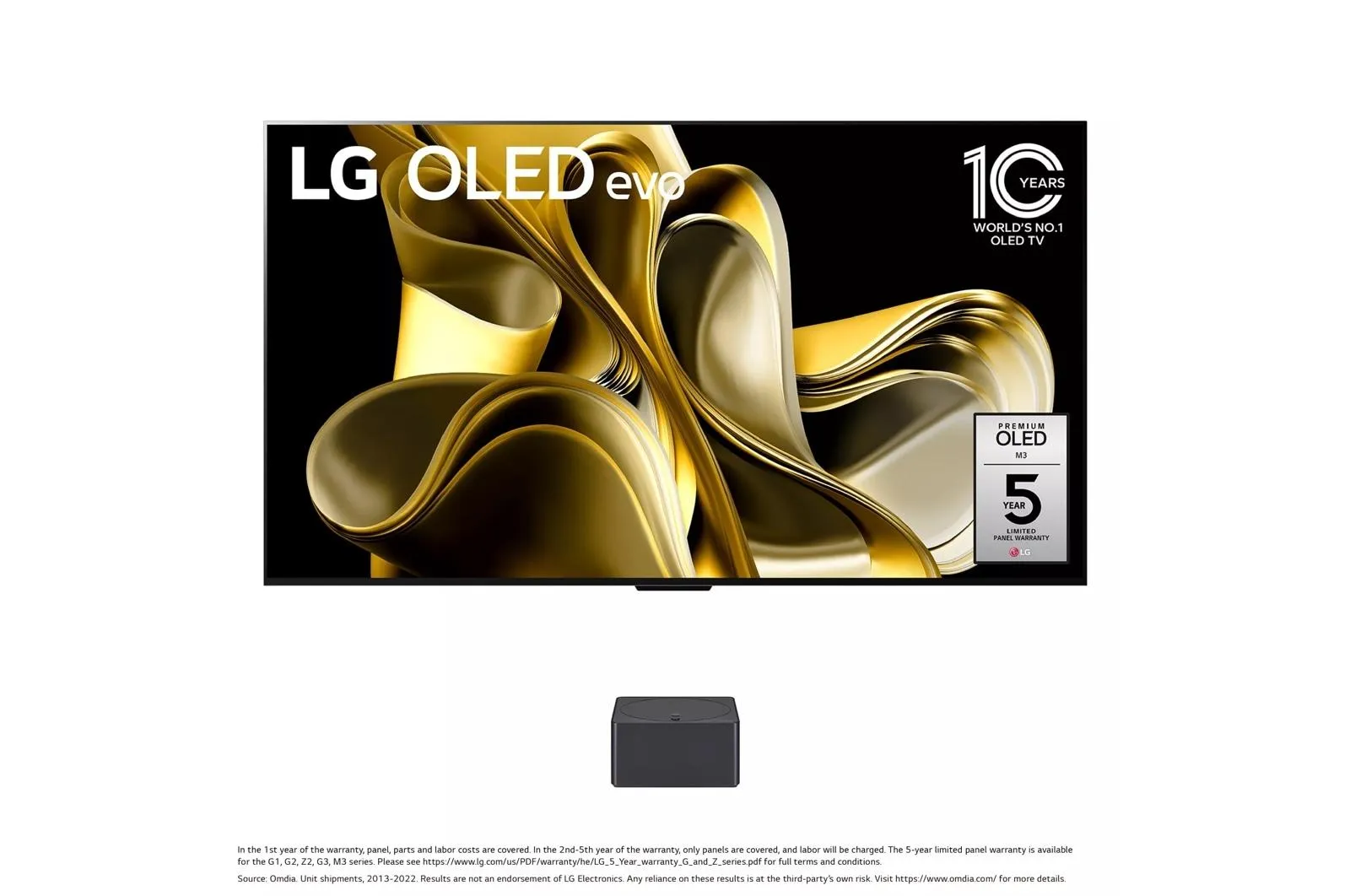 OLED77M3PUA LG OLED evo M Series 77-Inch Class 4K Smart TV with Wireless Video & Audio Transfer