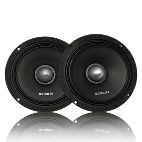 Orion 6.5" Midrange Speaker Pair 1000W Max 250W Rms 4 Ohm High Efficiency CM65