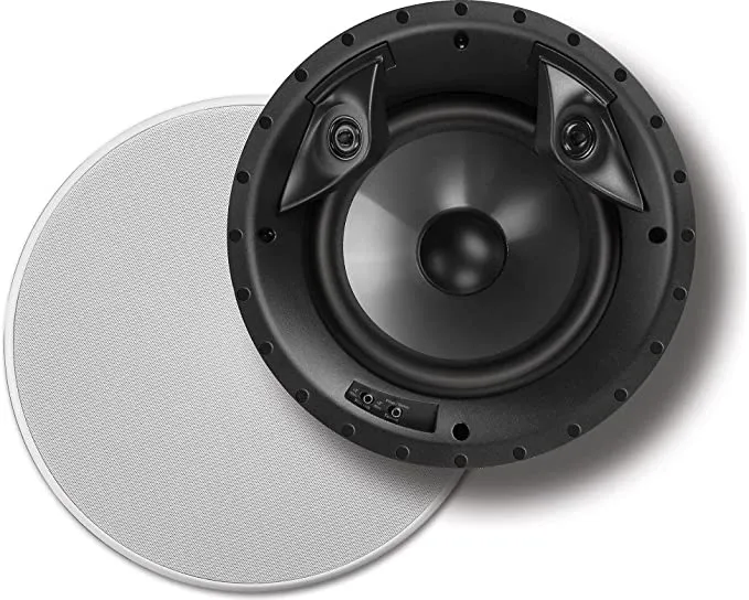 Polk Audio 80F/X-Ls High Performance In-Ceiling Surround Loudspeaker with Dual Tweeters and 8" Driver (Pair)
