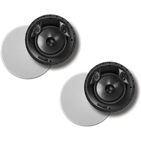 Polk Audio 80F/X-Ls High Performance In-Ceiling Surround Loudspeaker with Dual Tweeters and 8" Driver (Pair)