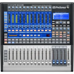 PreSonus StudioLive 16.0.2 USB: 16x2 Performance and Recording Digital Mixer