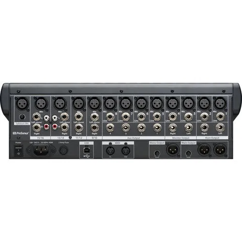 PreSonus StudioLive 16.0.2 USB: 16x2 Performance and Recording Digital Mixer