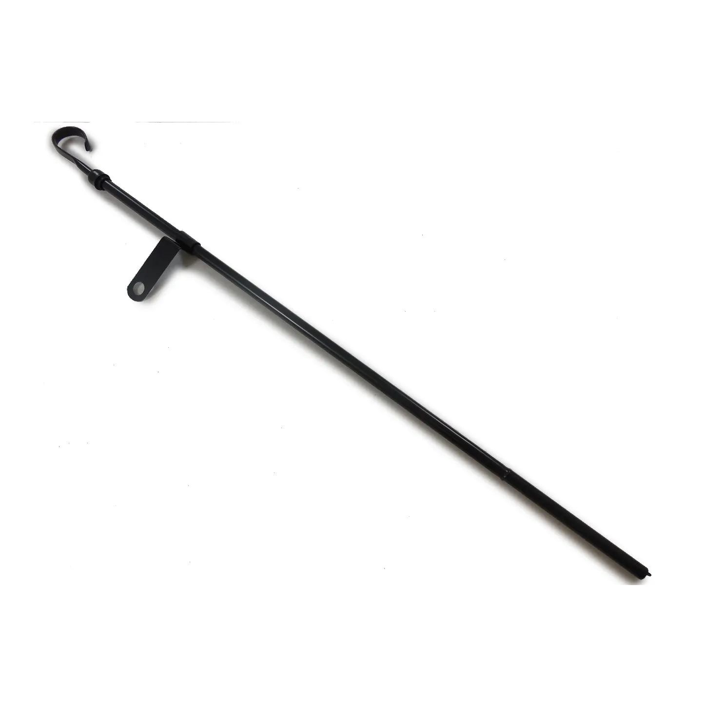 Racing Power Engine Oil Dipstick - Pan Mount - Steel - Black - Big Block Chevy 1965-1990