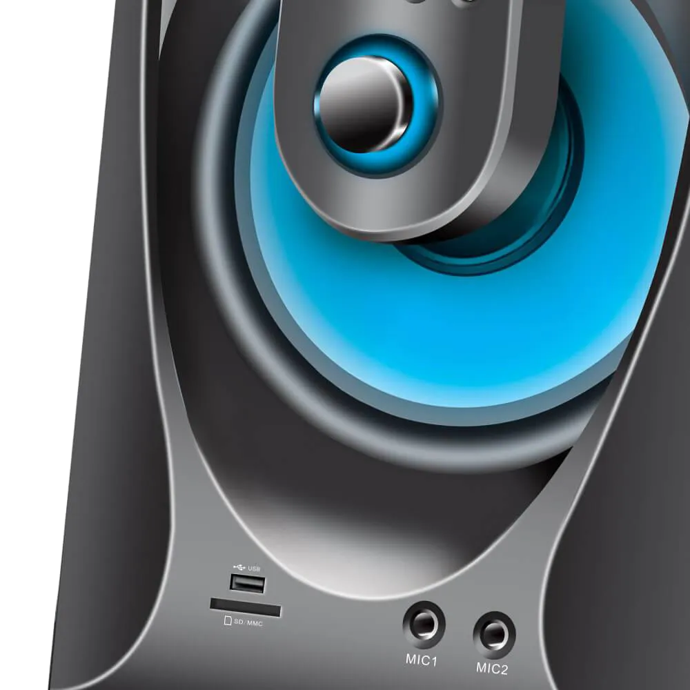 REBORN RB-95 (2.1 CHANNEL MULTIMEDIA SPEAKER)