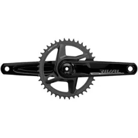 Rival 1 AXS Wide Bicycle Crankset - 175mm, 12-Speed, 46t, 8-Bolt Direct Mount, DUB Spindle Interface, D1