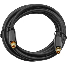 SA-DOAC01-15 - 15 Foot Optical Digital Audio Fiber Optic Toslink Cable