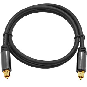 SA-DOAC01-3 - 3 Foot Optical Digital Audio Fiber Optic Toslink Cable