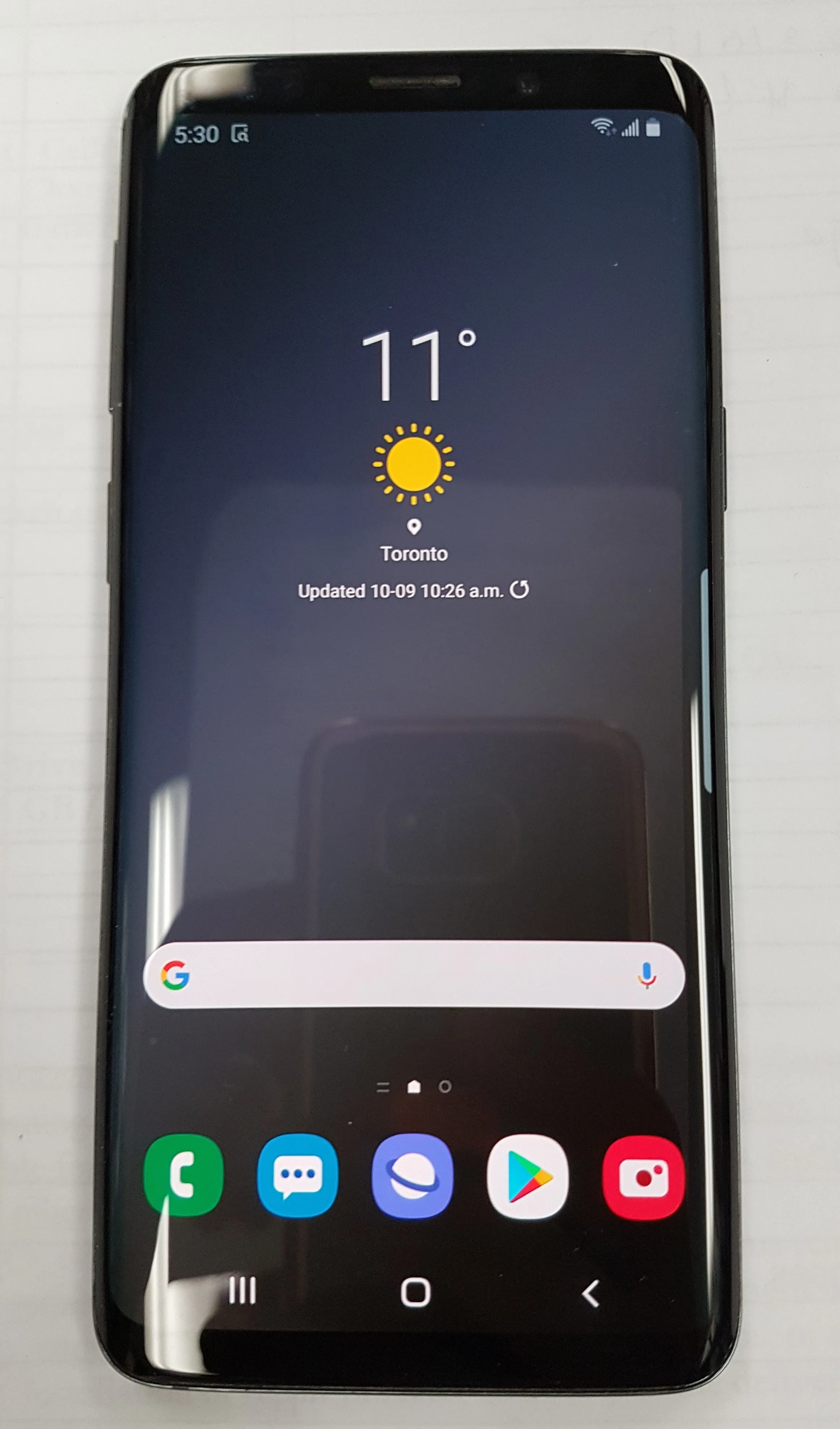 Samsung Galaxy S9 SM-G960W 64GB Black/Grey Unlocked - Used