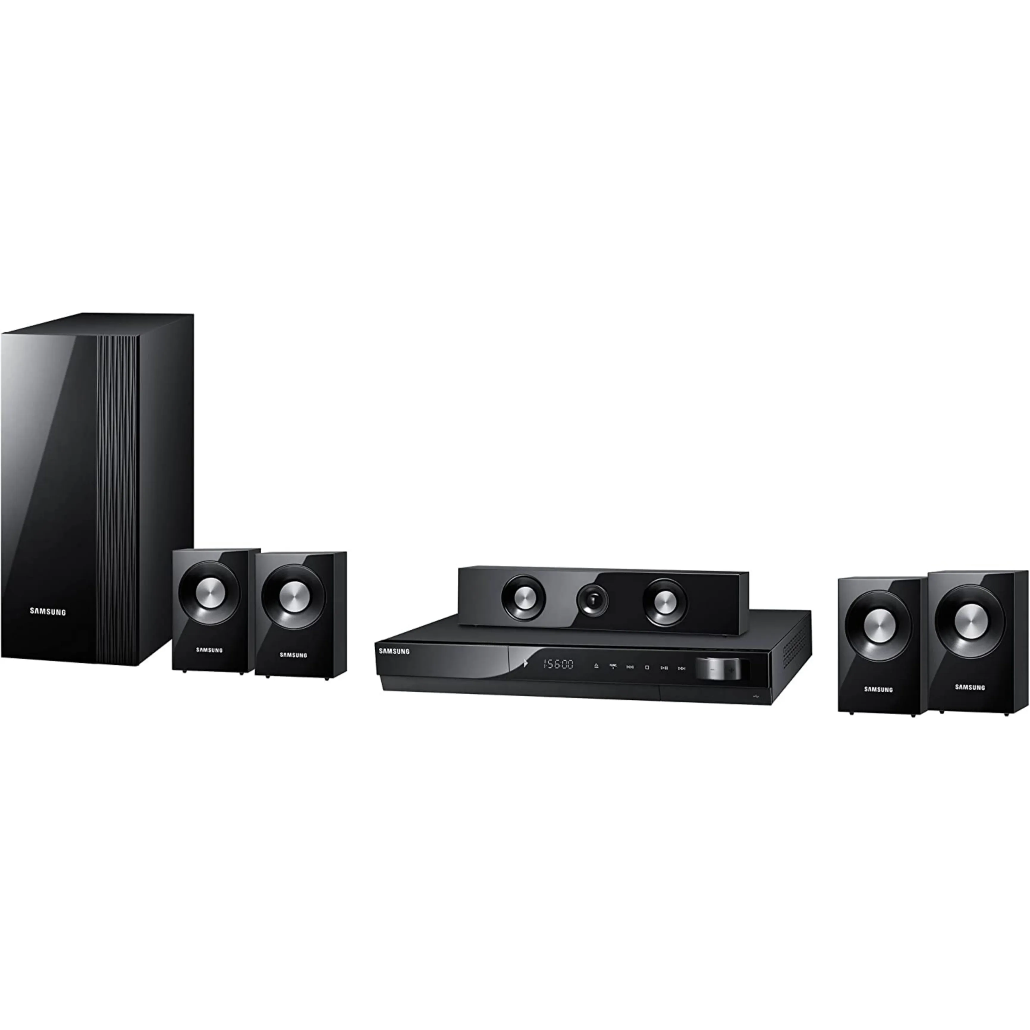 Samsung HT-C550 1000Watts DVD Home Theater Complete Set (USB, Aux, FM radio, Optical in, HDMI) - Foreign Used