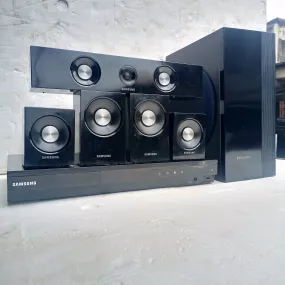Samsung HT-D450 5.1Ch 850Watts DVD Home Theater Complete Set (USB, Aux, FM radio, Optical in, HDMI) - Foreign Used