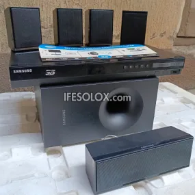 Samsung HT-E3500 5.1Ch 500Watts Blu-ray 3D DVD Home Theater Complete Set (USB, Aux, FM, Optical, HDMI) - Foreign Used