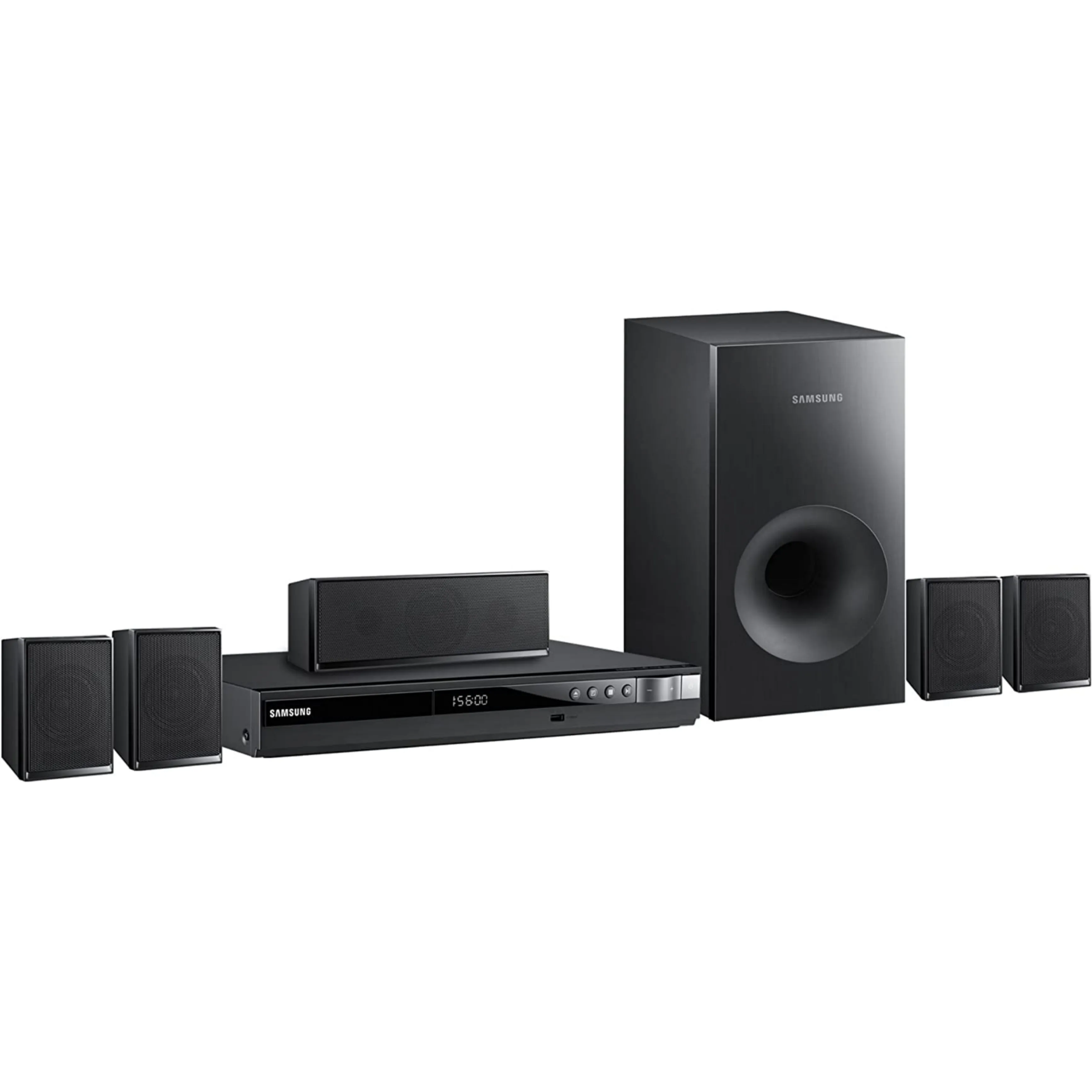 Samsung HT-E350K 5.1Ch 1000Watts DVD Home Theater Complete Set - Foreign Used