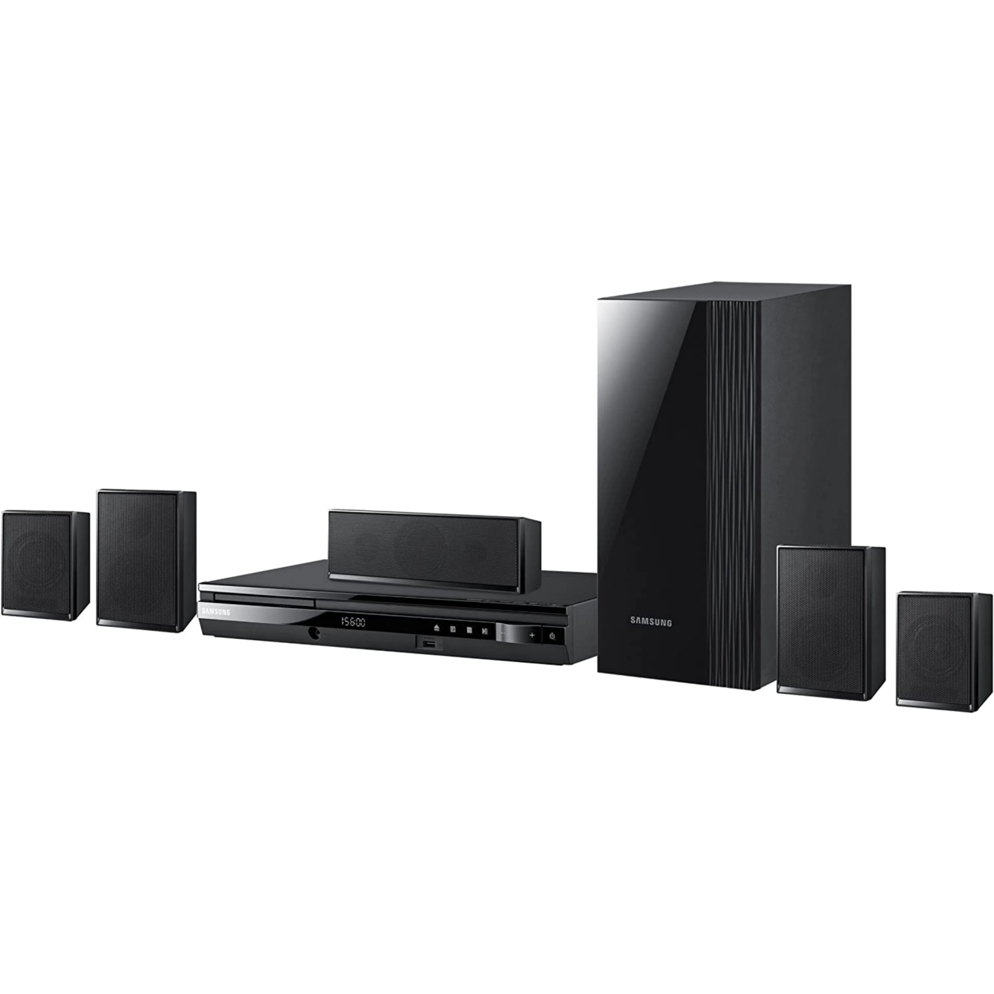 Samsung HT-E550 5.1Ch 1000Watts DVD Home Theater Complete Set (USB, Aux, FM radio, Optical in, HDMI) - Foreign Used