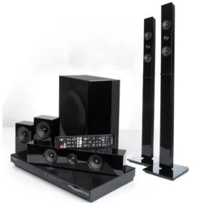 Samsung HT-E5530W 5.1 Channel 1000W Bluetooth 3D Blu-ray DVD Home Theater System with Tallboy Speakers - Gently Used