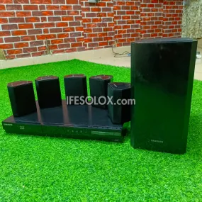 Samsung HT-F4500 5.1 Channel 500W Blu-ray 3D DVD Home Theater System Set with USB, Aux, FM, Optical, HDMI Connections - Pre-Owned Import