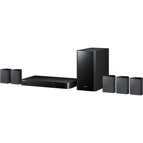 Samsung HT-J4500 5.1 Channel 500W Smart Home Theater Set with Bluetooth, Built-in WiFi, Blu-ray 3D DVD - Refurbished Import