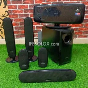 Refurbished Samsung HT-XQ100 5.1 Channel 600W DVD Home Theater System with USB, Aux, FM Radio, HDMI, and Optical Input