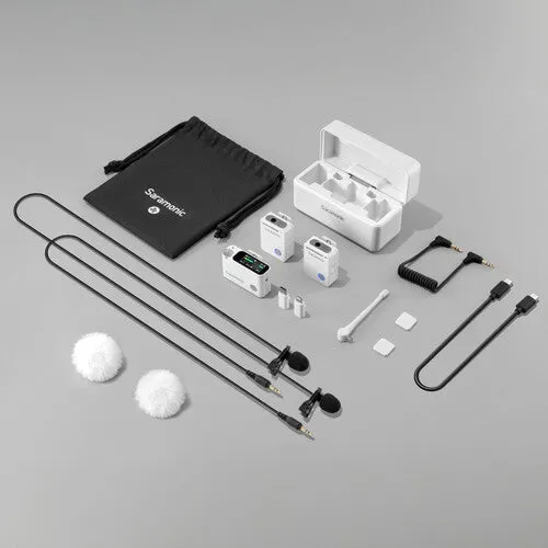 Saramonic Ultra (ULTRA 04, 2TX 1RX, WHITE WITH 2 LAVALIER)