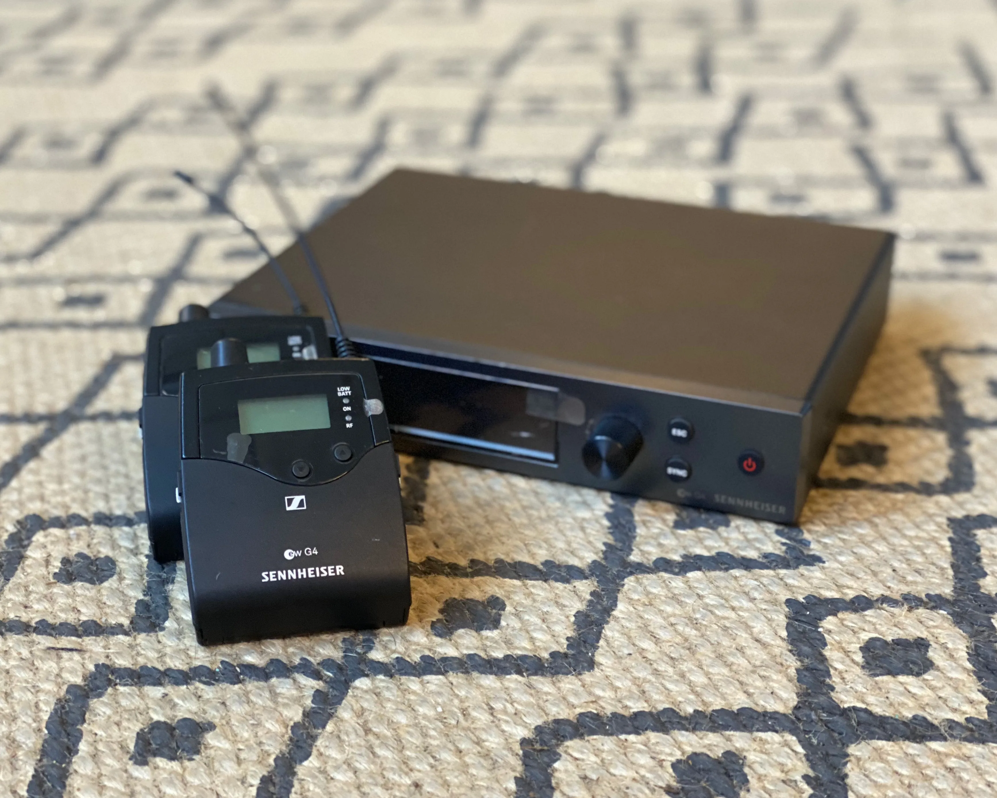 Sennheiser SR IEM G4 Transmitter w/ 2x EWG4 Receivers