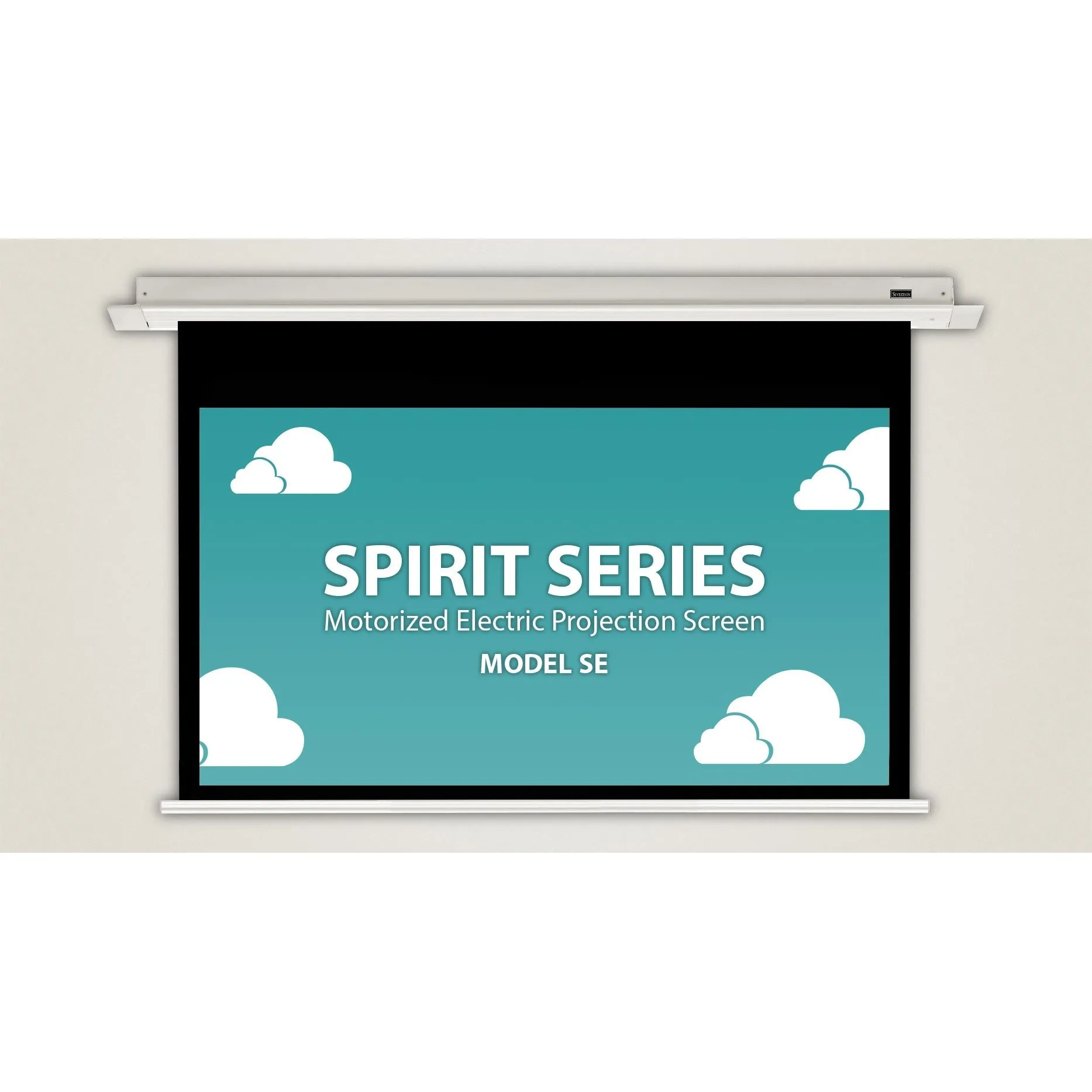 Severtson Screens Spirit In-Ceiling Series 135" (120.0" x 67.5") Non Tab Tension HDTV [16:9] SE169135MG