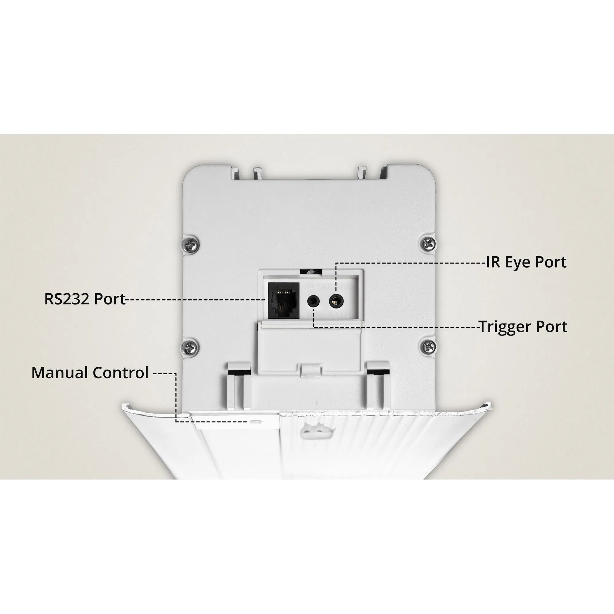 Severtson Screens Spirit In-Ceiling Series 135" (120.0" x 67.5") Non Tab Tension HDTV [16:9] SE169135MG