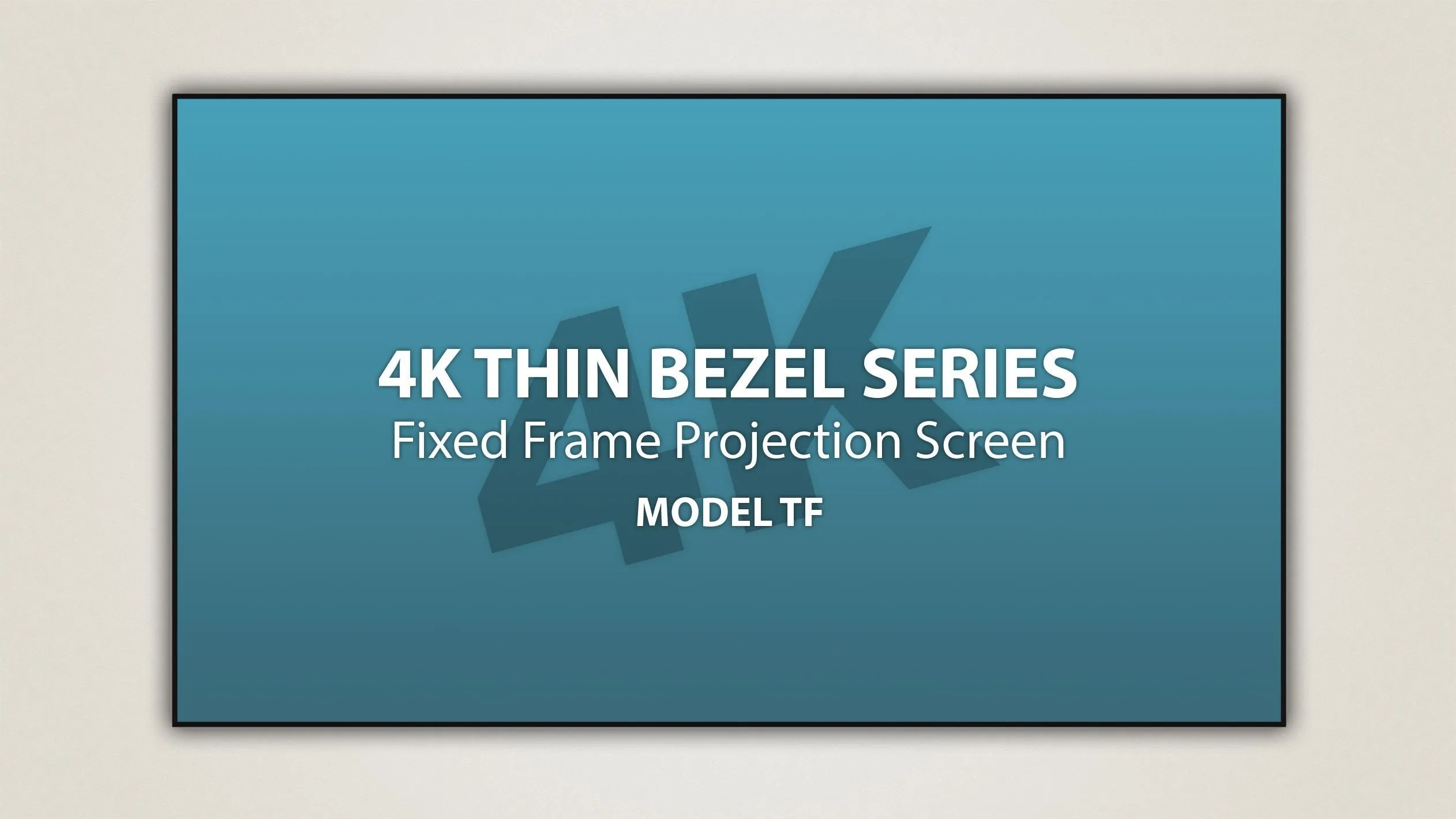 Severtson Screens Thin Bezel Series Fixed Frame 208" (191.4" x 81.4") CinemaScope [2.35:1] TF2352083D