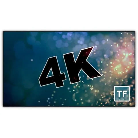 Severtson Screens Thin Bezel Series Fixed Frame 208" (191.4" x 81.4") CinemaScope [2.35:1] TF2352083D