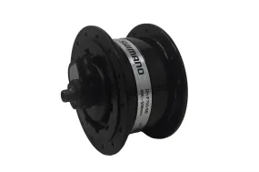 Shimano Capreo DH-F703-S Dynamo Hub - 28H - For Brompton / Folding Bikes - Black