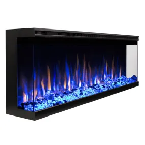 Sideline Infinity 50 Inch 3 Sided Recessed Smart Electric Fireplace 80045