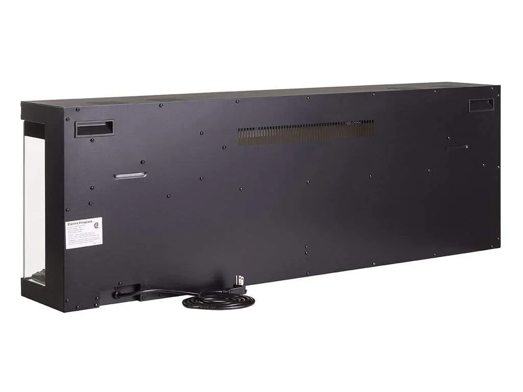 Sideline Infinity 60 Inch 3 Sided Recessed Smart Electric Fireplace 80046