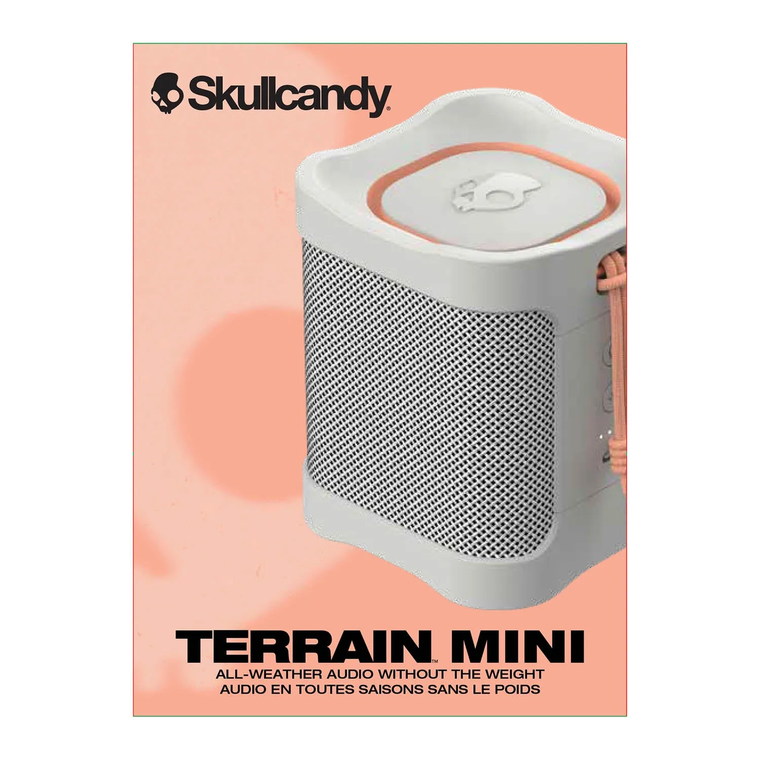 Skullcandy Terrain Mini Wireless Speaker - Bone