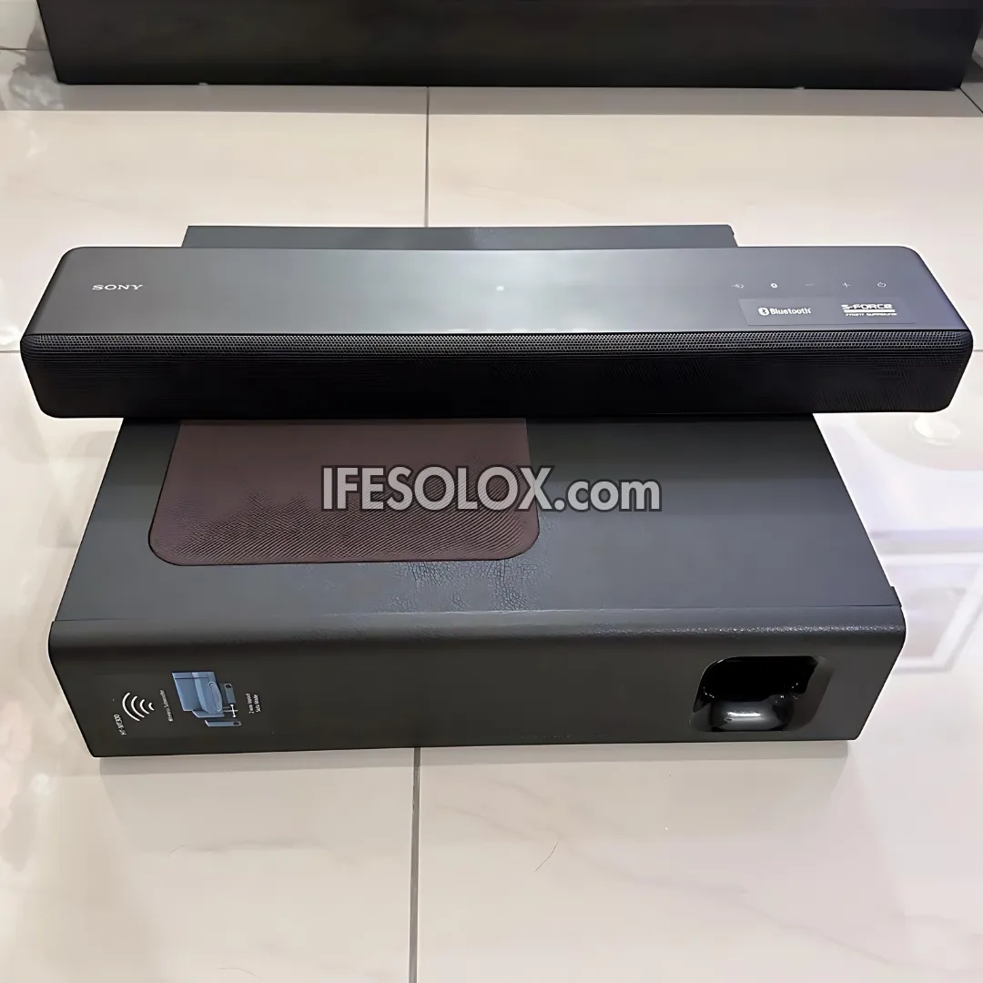 SONY HT-MT300 2.1Ch 100W Compact Bluetooth Sound Bar with Wireless Subwoofer (Aux, Optical in, USB) - Foreign Used